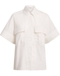 JOSEPH - Cotton Poplin Justo Shirt - Lyst