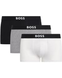 BOSS - Stretch-Organic Cotton Trunks - Lyst