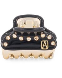 Alexandre De Paris - Plated Crystal-Embellished Claw Hair Clip - Lyst