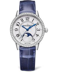 Jaeger-lecoultre - Stainless Steel And Diamond Rendez-Vous Moon Watch - Lyst