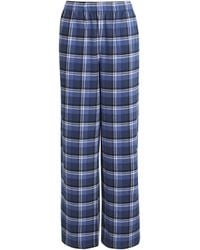 Skims - Cotton Check Pyjama Bottoms - Lyst
