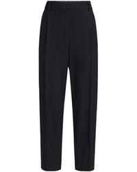 Brunello Cucinelli - Virgin Wool-Blend Slouchy Trousers - Lyst