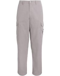 Stone Island - Cotton-Canvas All-Weather Ghost Trousers - Lyst