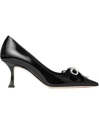 Jimmy Choo - Auria 70 Patent Leather Pumps - Lyst