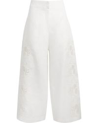 Lug Von Siga - Linen Maria Wide-Leg Trousers - Lyst
