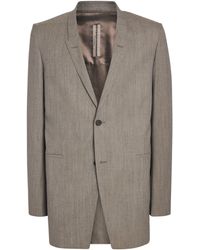 Rick Owens - Wool Concordian Blazer - Lyst