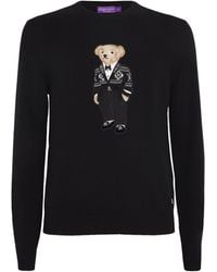 Ralph Lauren - Crew-Neck Polo Bear Sweater - Lyst