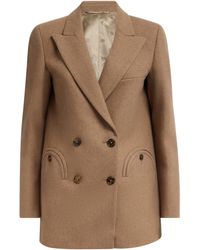 Blazé Milano - Virgin Wool-Cashmere Everyday Double-Breasted Blazer - Lyst