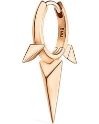 Maria Tash - Faceted Triple Long Spike Hoop Earring - Lyst