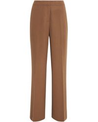Lafayette 148 New York - Camel Hair Lafayette Straight Trousers - Lyst