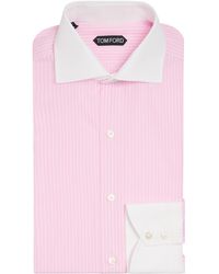 Tom Ford - Cotton Stripe Shirt - Lyst