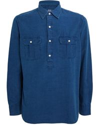 Polo Ralph Lauren - Cotton Half-button Shirt - Lyst