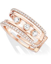 Messika - Move 10Th Birthday And Diamond Move Ring - Lyst