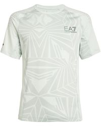 EA7 - Slim-fit T-shirt - Lyst