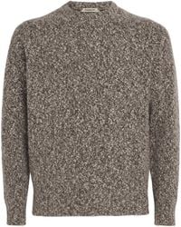 FIORONI CASHMERE - Cashmere Bouclé Crew-Neck Sweater - Lyst