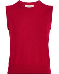 Johnstons of Elgin - Cashmere Iris Tank Top - Lyst