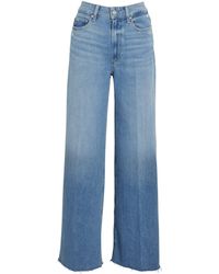 PAIGE - Anessa Wide-leg Jeans - Lyst