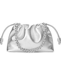 Loewe - Medium Metallic Leather Flamenco Purse - Lyst