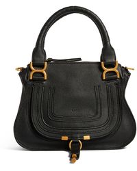 Chloé - Small Leather Marcie Top-handle Bag - Lyst