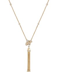 Chaumet - And Diamond Bee De Pompon Pendant Necklace - Lyst