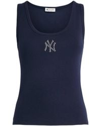Sporty & Rich - X The New York Yankees Embellished Tank Top - Lyst