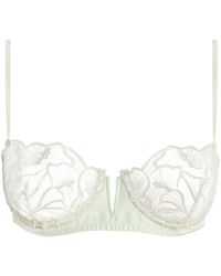 Kiki de Montparnasse - Lace Calla Lily Balconette Bra - Lyst