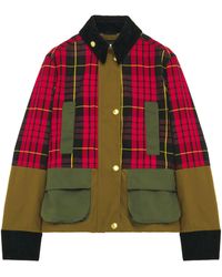 McQueen - Cotton-Blend Tartan Ripstop Jacket - Lyst
