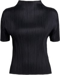 Pleats Please Issey Miyake - Pleated Monthly Colors September T-Shirt - Lyst