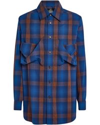 Vivienne Westwood - Cotton Flannel Check Achilles Overshirt - Lyst