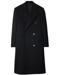 Burberry - Italian Cashmere Double-Breasted Coat - Lyst