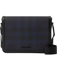 Burberry - Check Alfred Messenger Bag - Lyst