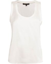 Maje - Silk-Blend Tank Top - Lyst