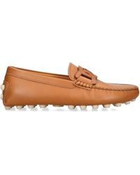 Tod's - Leather Kate Gommino Bubble Loafers - Lyst