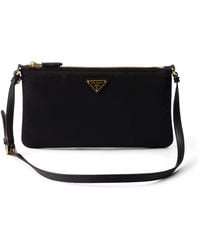 Prada - Logo Shoulder Bag - Lyst