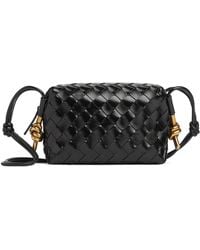 Bottega Veneta - Mini Leather Loop Camera Bag - Lyst