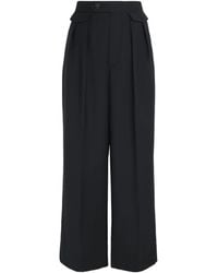 Issey Miyake - Wool-Blend Honest Ensemble Trousers - Lyst