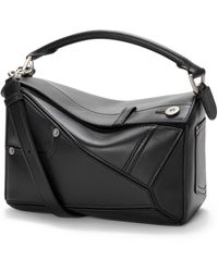 Loewe - Small Calfskin Puzzle Panta Top-Handle Bag - Lyst