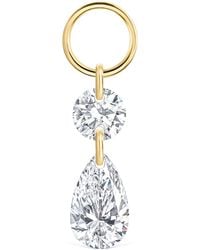 Maria Tash - Petite Floating Double Diamond Single Earring - Lyst