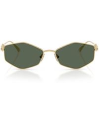 Jimmy Choo - Wire Hexagonal Zoey Sunglasses - Lyst