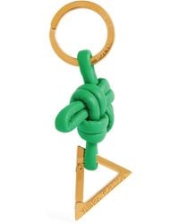 Bottega Veneta - Leather Knot Keyring - Lyst