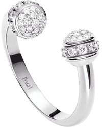 Piaget - And Diamond Possession Open Ring - Lyst