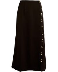 Aje. - Button-trim Riddle Skirt - Lyst
