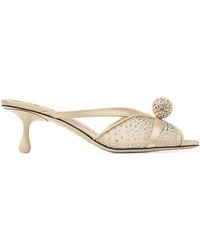 Jimmy Choo - Siva 50 Heeled Mules - Lyst