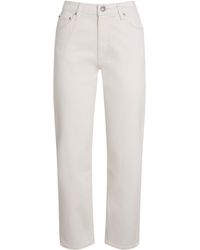 Rag & Bone - Harlow Mid-Rise Straight Jeans - Lyst
