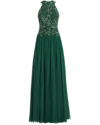 Zuhair Murad - Silk Embellished Sleeveless Gown - Lyst