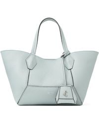 Jimmy Choo - Small Diamond Leather Tote Bag - Lyst