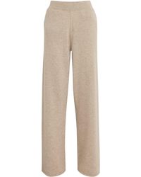 Harrods - Cashmere Wide-Leg Sweatpants - Lyst