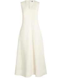 Totême - V-neck Maxi Dress - Lyst