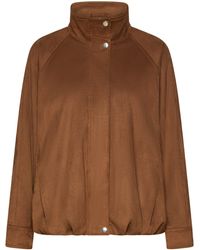 Marella - High-Neck Jacket - Lyst