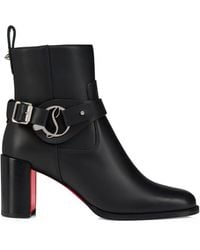 Christian Louboutin - Dianouchette Leather Ankle Boots 70 - Lyst